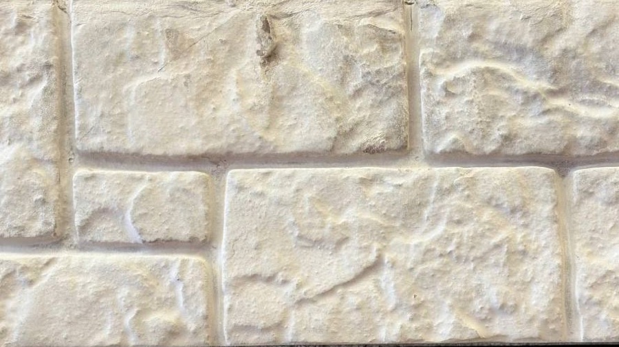 Вариант фасадной отделки теплоблока — образец №2