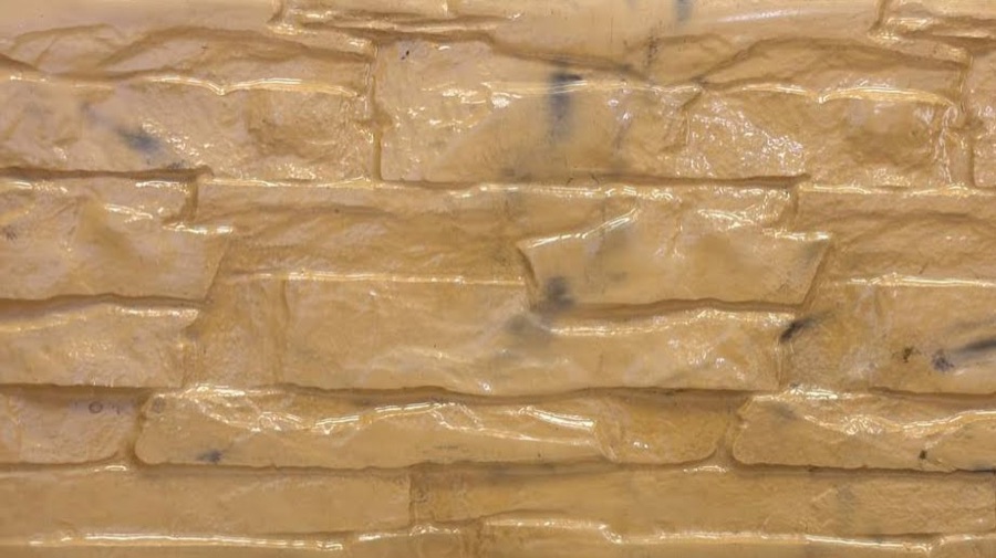 Вариант фасадной отделки теплоблока — образец №10